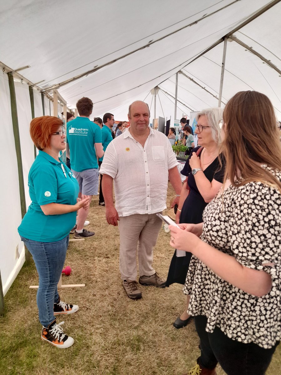 DrBeckyThompson's tweet photo. The awesome @EmmaBeansworth from @TheQuadram @norfolkshow today.  #PublicEngagement https://t.co/lTLdqU6aQX