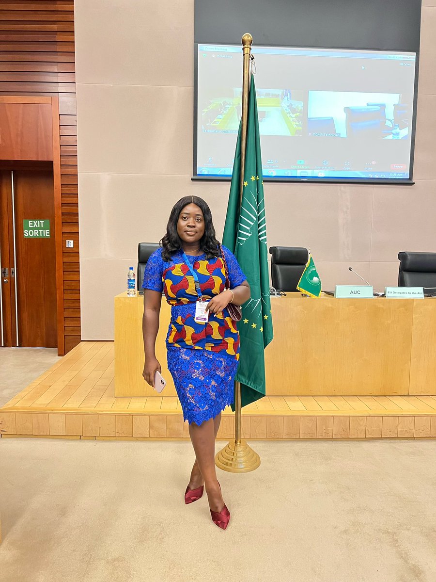 Participated in the MSME day at the @_AfricanUnion  speaking on how to position my business to take advantage of the AfCFTA in Addis Ababa. As a champion with the @ICOYACA , I will keep advocating to see the AfCFTA become a reality.