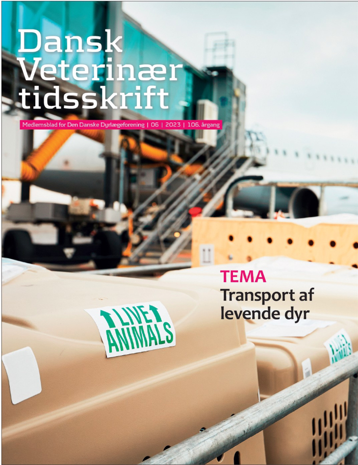 Institut for Husdyr- og Veterinærvidenskab, AU (@husdyrforskning) on Twitter photo Interesserer du dig for dyrs ve og vel under transport? Så tjek lige dette nummer af Dansk Veterinær Tidsskrift, med temaet 'Transport af levende dyr'. En række <a href="/AarhusUni/">Aarhus Universitet</a> forskere bidrager med ekspertviden på området. lnkd.in/exc4yX4X #transport #dyrevelfærd #dkforsk Interesserer du dig for dyrs ve og vel under transport? Så tjek lige dette nummer af Dansk Veterinær Tidsskrift, med temaet 'Transport af levende dyr'. En række <a href="/AarhusUni/">Aarhus Universitet</a> forskere bidrager med ekspertviden på området. lnkd.in/exc4yX4X #transport #dyrevelfærd #dkforsk