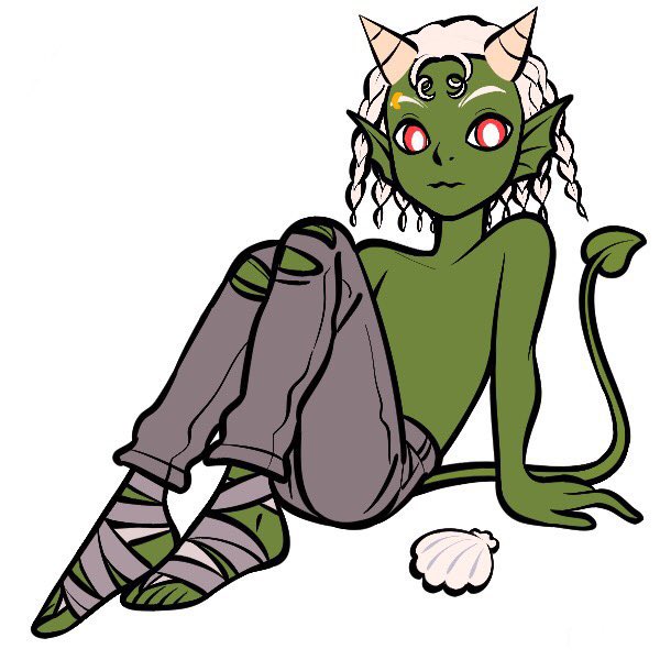 "Increase your affinity with a pathetic wet creature."