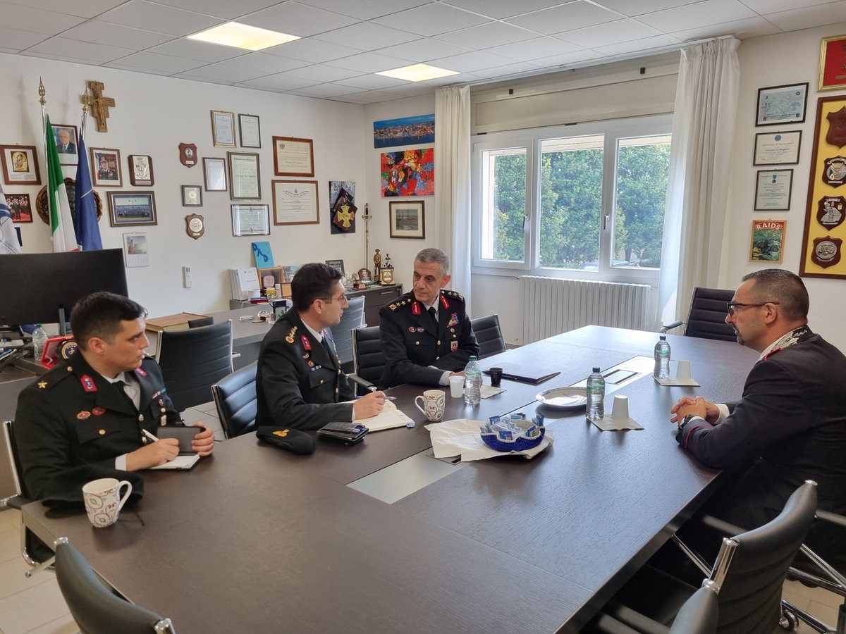 NSPCOE's tweet photo. Privileged to welcome Maj. Gen. Recep Yalçınkaya,
@jandarma Diyarbakır Regional Commander and 🇹🇷 Representative, who confirmed #Türkiye's full support to @NSPCOE's endeavors to further #SPPotential & #StabilityPolicing.
#BrothersInArms #WeAreNATO #StrongerTogether https://t.co/wWxoJ7vbkE