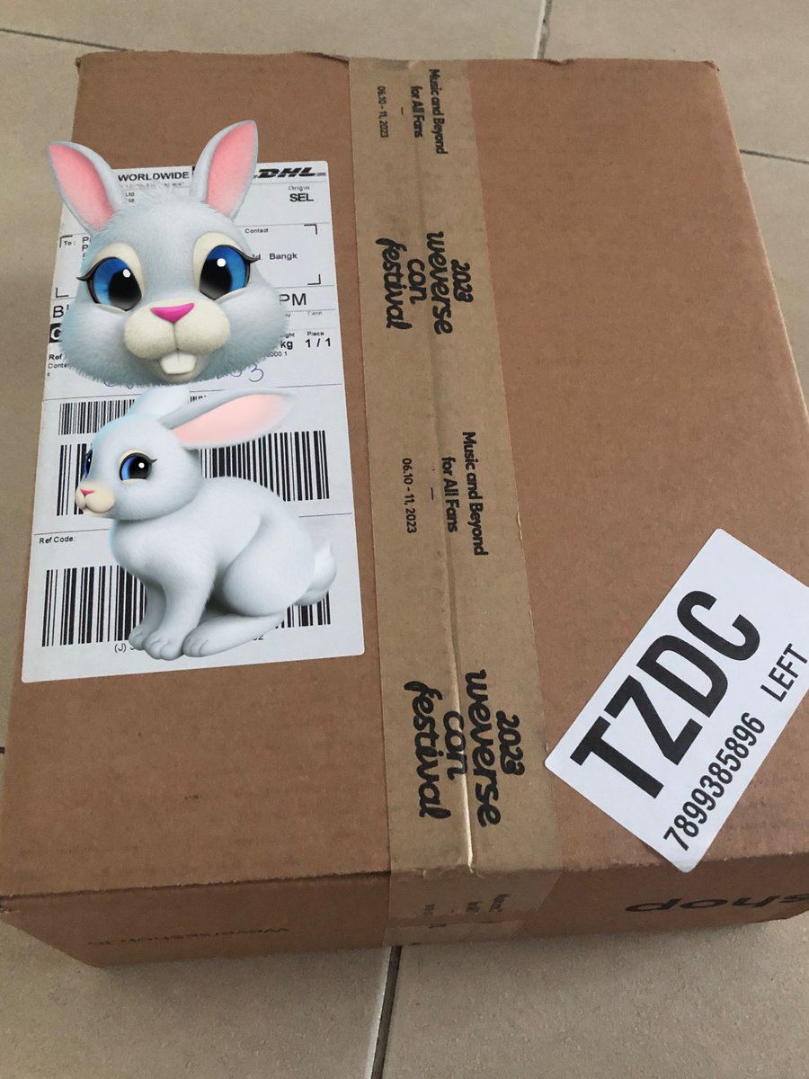 アンノ⊿ 🐰 บันนี่ส์มาสต้า on Twitter "Bunnies Membership Kit กล่องโคตรใหญ่