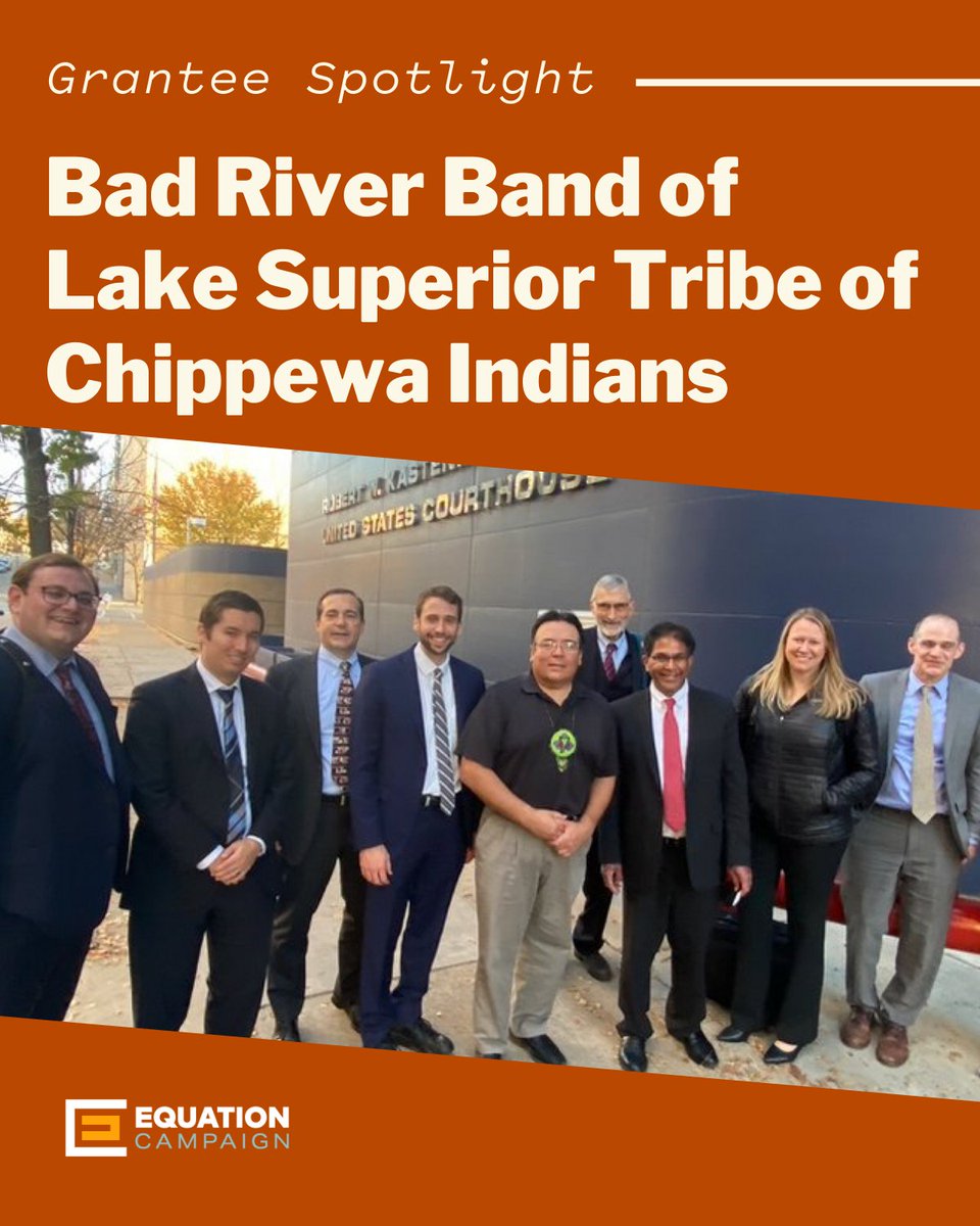 A judge in WI just gave Enbridge 3 years to shut down a section of Line 5, a pipeline that trespasses on tribal land of Equation Campaign's grantee, Bad River Band.

More on the future of this risky pipeline that threatens the Great Lakes region: mlive.com/public-interes…