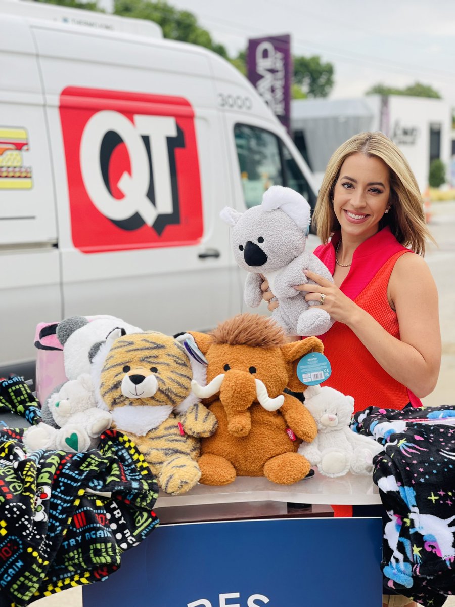 DONATE! 2 Cares for the Community and we are asking you to help us collect 2,000 bears and blankets for the Child Abuse Network! New and cozy items will do 🙂. Stop by our studios until 5 pm today! 

Thanks for teaming up with us <a href="/QuikTrip/">QuikTrip</a>! <a href="/KJRH2HD/">2 News Oklahoma</a>