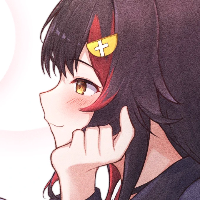 #ほっぺの斜線はかわいい