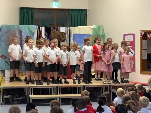 A brilliant Collective Worship by Class 2 this morning - well done everyone!  And thank you to the parents and grandparents who joined us.