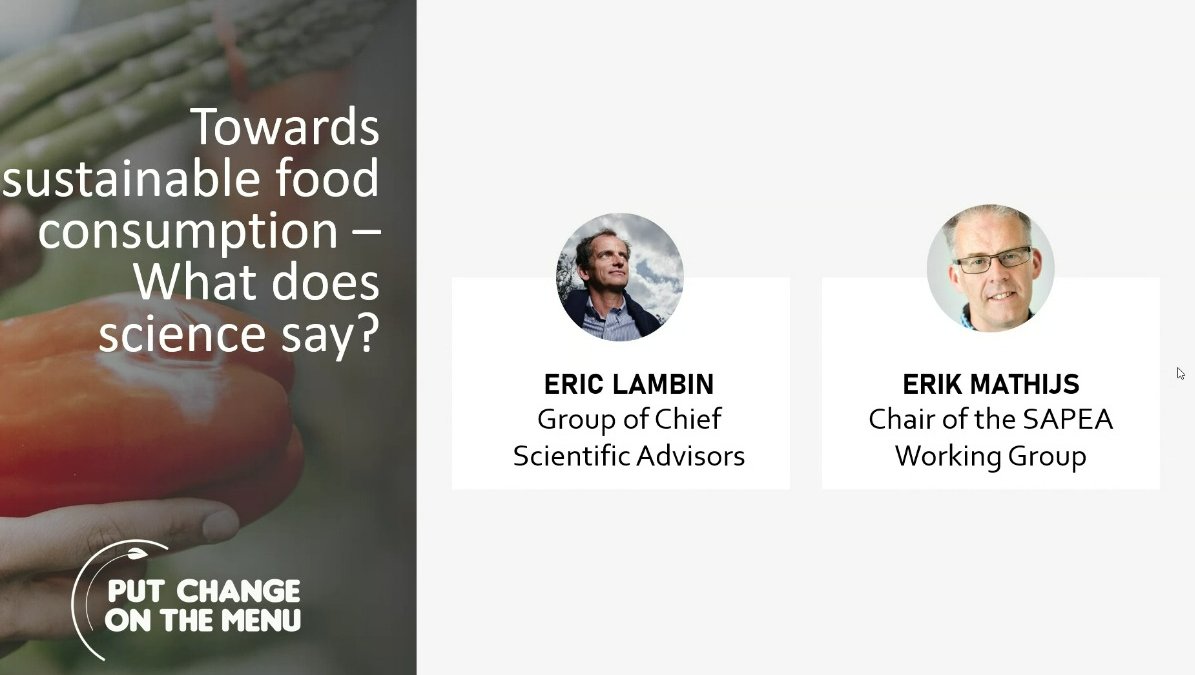 Happening now📢@erikmathijs & Eric Lambin are presenting our new publications on Sustainable #FoodConsumption at the event 👀'Who decides what you eat? The power of food environments on consumer diets' #PutChangeOnTheMenu
 
Watch the livestream: vbo.webinargeek.com/watch/QwkSI9c2…