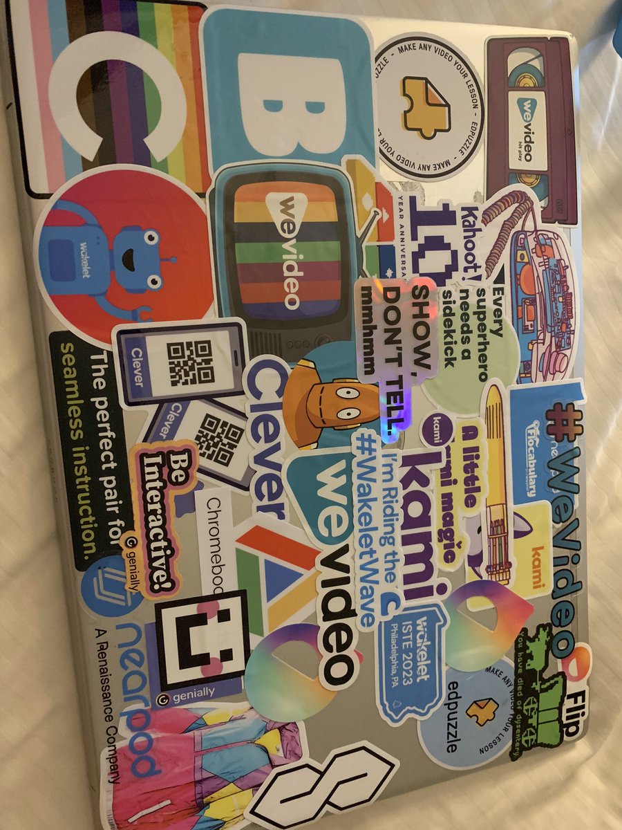 Say you’re an #edtech nerd without saying it…

Last day of #ISTELive ! It has been another amazing experience🥳 #ISTE2023 #ISTELive23