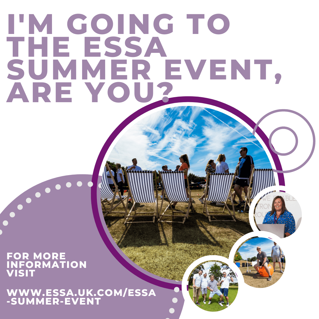 Not long until the ESSA summer event, AGM& golf day! We're teaming up with our good friends at Bang On Graphics for the golf & sponsoring the 2nd tee, where you'll find refreshments, cold beer & a warm welcome!
See you there!
#eventsindustry #eventprofs #eventprofsuk