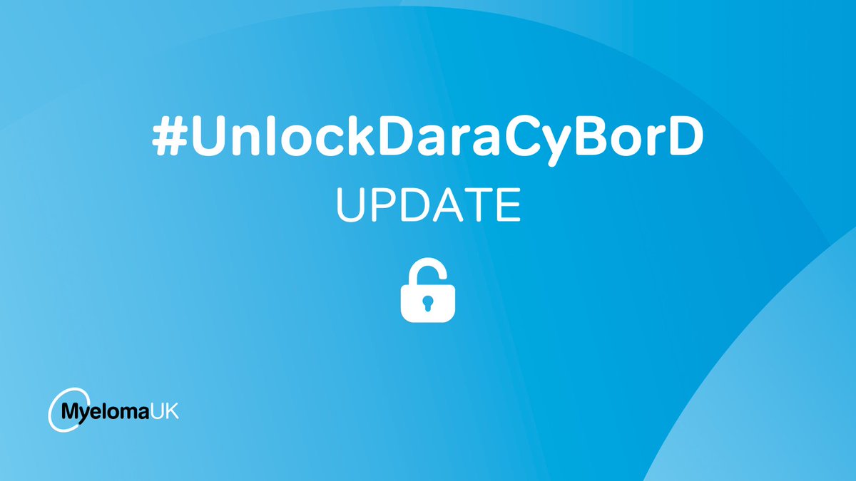 🧵 1/4 We're delighted to tell you that we have won our #UnlockDaraCyBorD appeal, which asked the National Institute for Health and Care Excellence (NICE) to review its decision to reject the first AL amyloidosis treatment. myeloma.org.uk/news/victory-f…