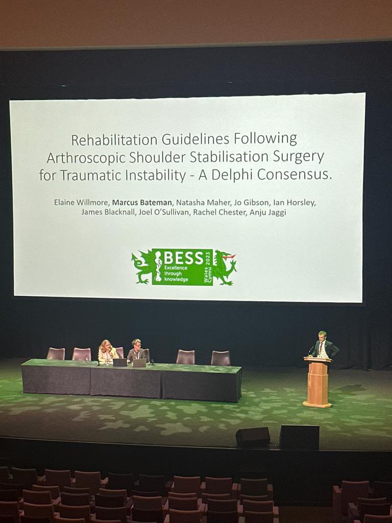 tash_maher's tweet photo. Great representation from the ReCan group at #BESS2023 with 5 out of 9 podium presentations at the Physio free papers session @ChrisLittlew00d @marcusbatemanPT @WhelanGareth 💪🏻#ReCAN https://t.co/uH6VSoVbGk