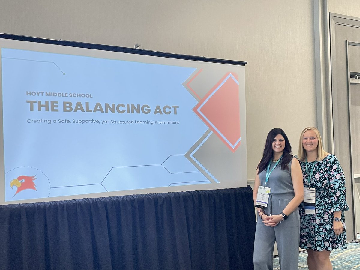Team @HoytMS is preparing to present for the 3rd time at the #MSC2023! These ladies have done an amazing job identifying the #EntryPoints that will move our students and school community towards successful learning outcomes. @alisonkennedy11 @FairouzBishara