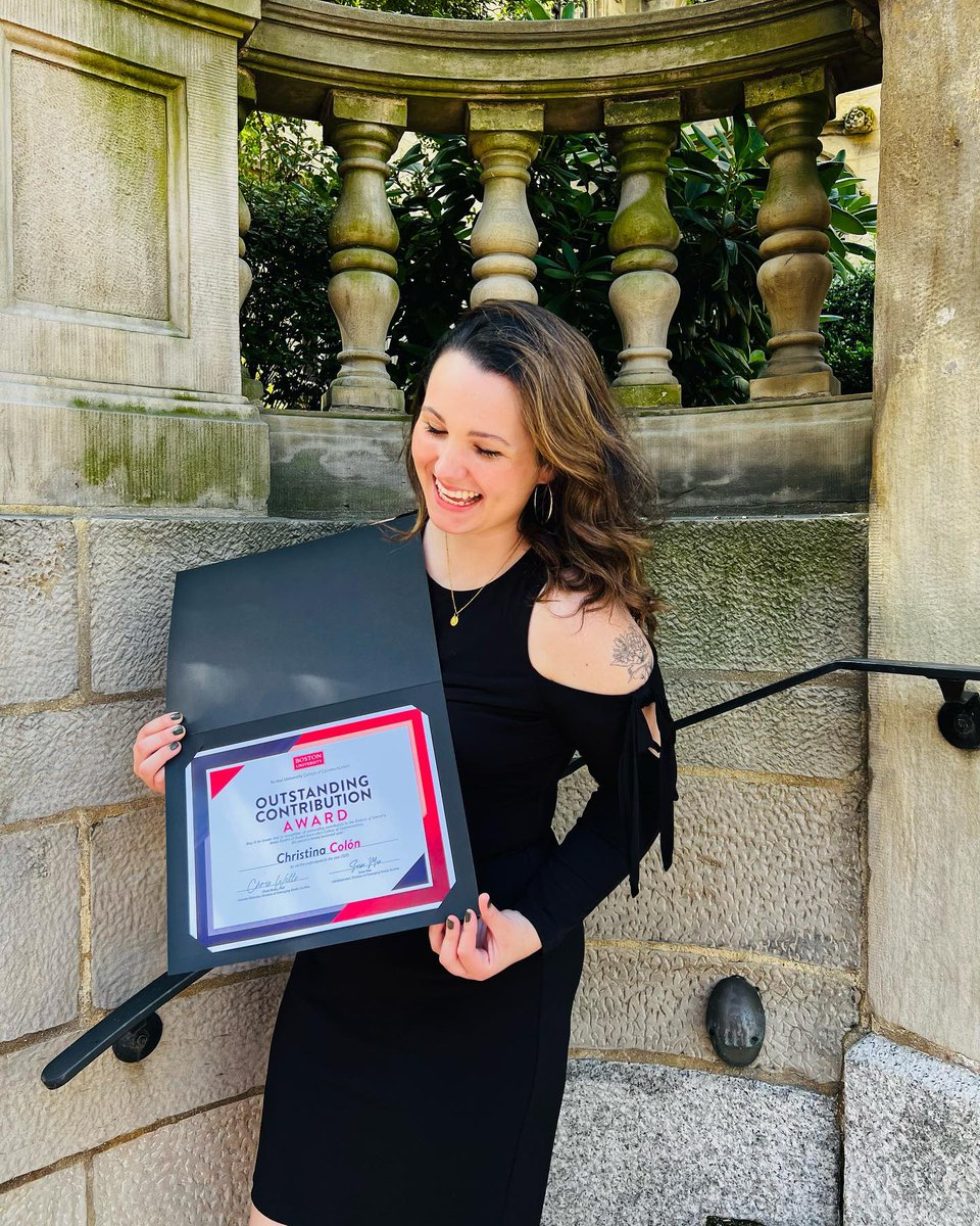 mischief managed🪄✨ (master’s degree finished) thanks for the memories &amp; the knowledge @EMSatBU