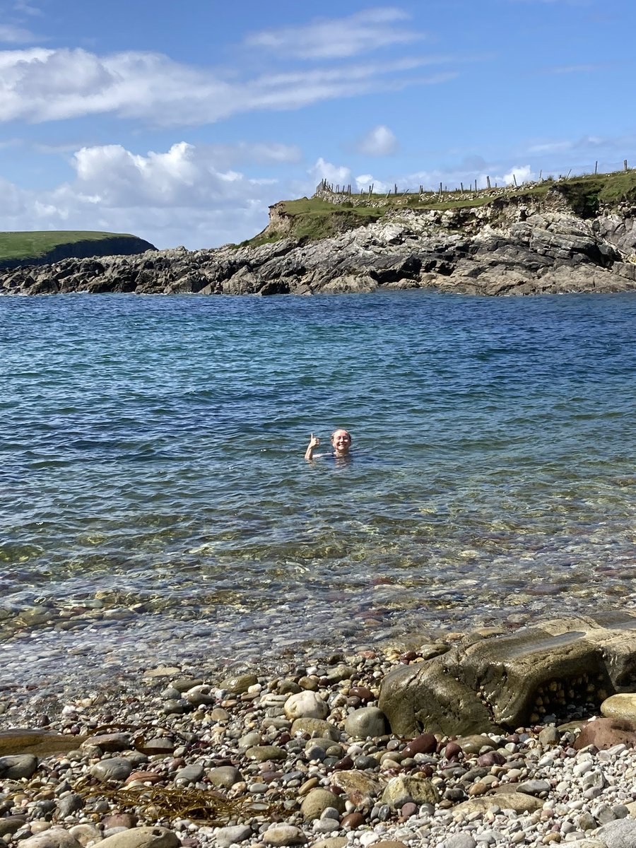 annawhite24's tweet image. Best swim session of the year 🙌

#ireland #achill #project70.3 #justkeepswimming