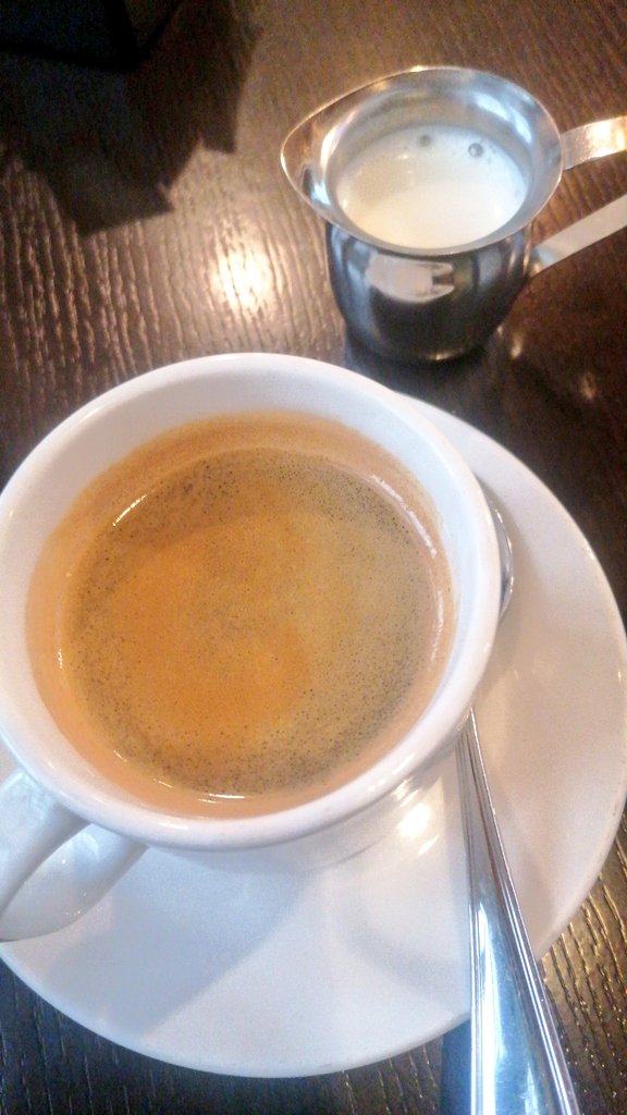 Mi cafecito de hoy en <a href="/ElTrapichepty/">Rest. El Trapiche</a> 🌿☕