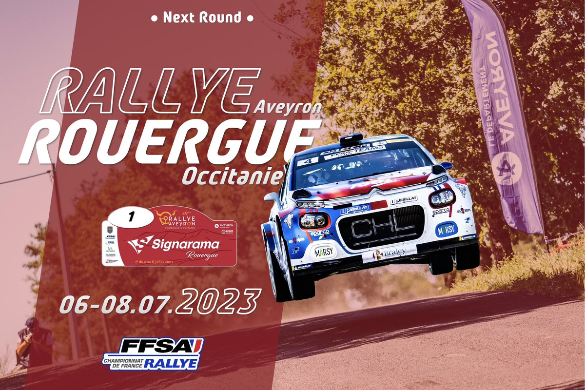 🚨 Rallye Aveyron Rouergue Occitanie ´23 🚨

Selon vous l’équipage Bonato - Boulloud peut-il réitérer la performance de 2022 ? 

On attend vos pronostics en commentaires 👇 

On debriefera de tout ça le mardi suivant dès 21H sur le <a href="/Twitch/">Twitch</a> Service Park 🤘

📸 <a href="/OwenHoulesPhot/">Owen Houlès Photographie</a>