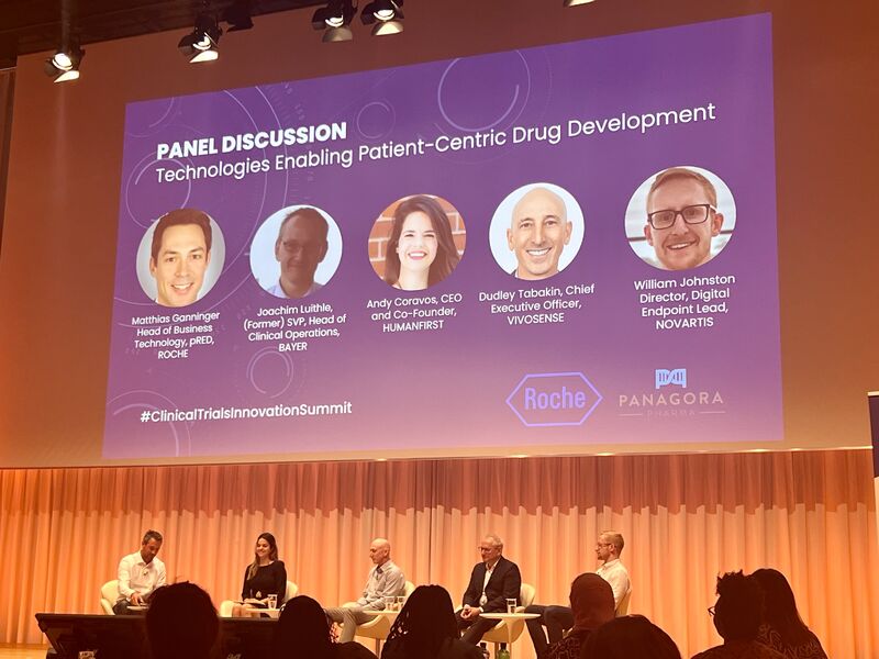 Speaking at the #ClinicalTrialsInnovationSummit, hosted by <a href="/Roche/">Roche</a> <a href="/PanAgoraPharma/">PanAgora Pharma</a>, HumanFirst spoke about using technology to enable patient-centric, evidence-based drug development #ai gohumanfirst.com/solutions/phar…