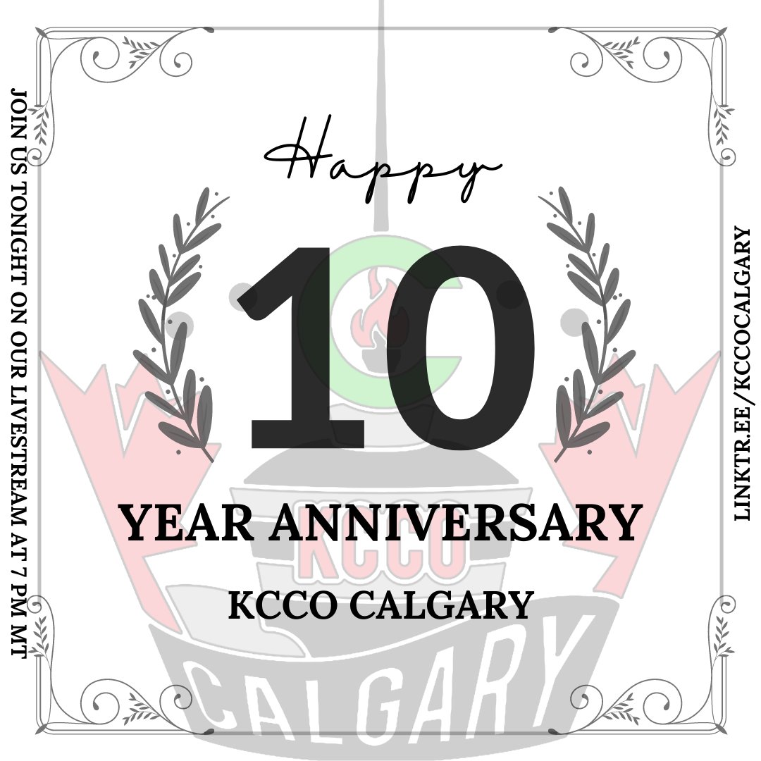 KCCOCalgary's tweet photo. It's hard to believe how time flies! Can you believe it's been 10 years since KCCO Calgary started? Where were you a decade ago? Join the livestream tonight as we look back at the past 10 years! Share your stories! #10YearsAgo #KCCOCalgary #ChiveNation #ChiveEverywhere https://t.co/D0PNHndmq6