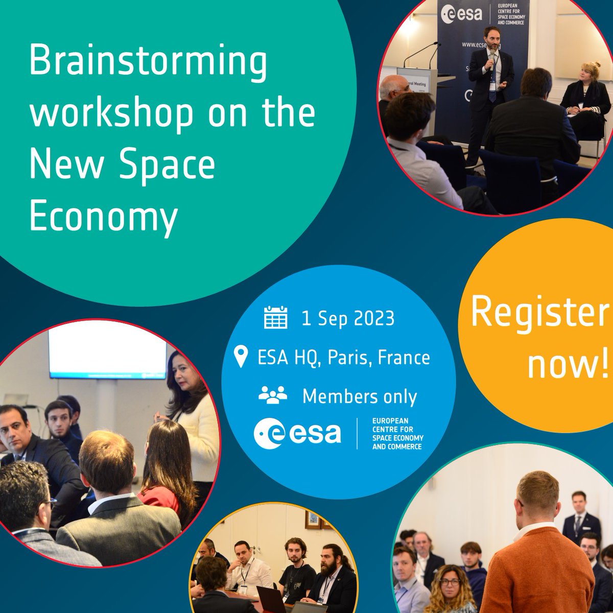 New event announced! 🚀On 1 September, the European authors of the Oxford Handbook on New Space Economy will meet for a brainstorming session. The members of ECSECO are warmly invited to participate and join the discussion Become a member to participate! ecseco.org/become-a-membe…
