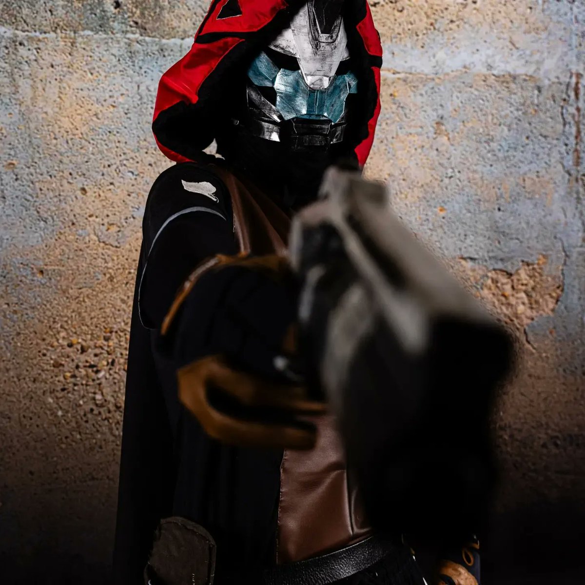 Nexteum's tweet photo. Cayde 6 Cosplay I did for Animaritimes New Brunswick Canada.@DestinyTheGame @Bungie 

#cosplay #Destiny2 #Bungie #Cayde6 https://t.co/1nKaOk5T6c