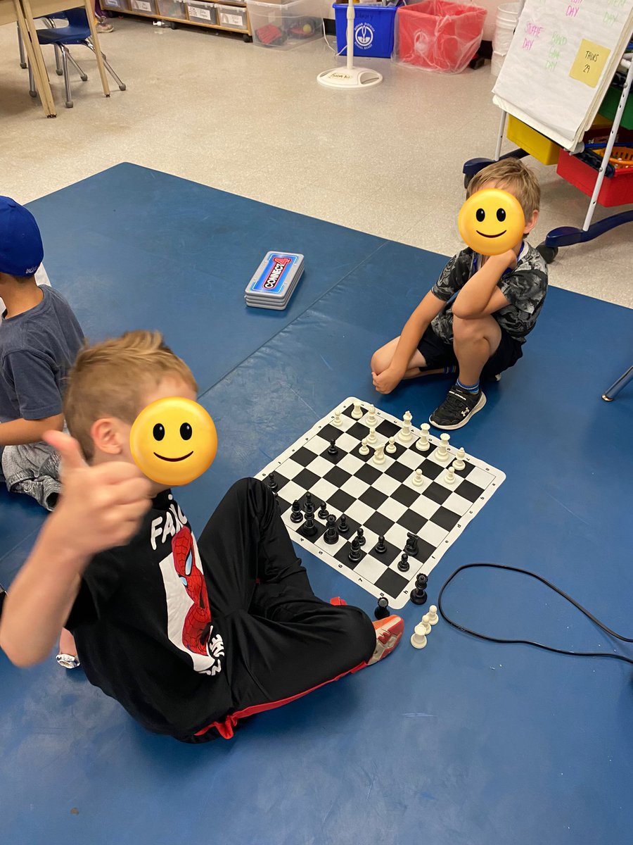 msbowyer1's tweet photo. It’s board game day!!! Students are excited for their buddies to come play with us later @dunbar_ps https://t.co/WomMzaRBou