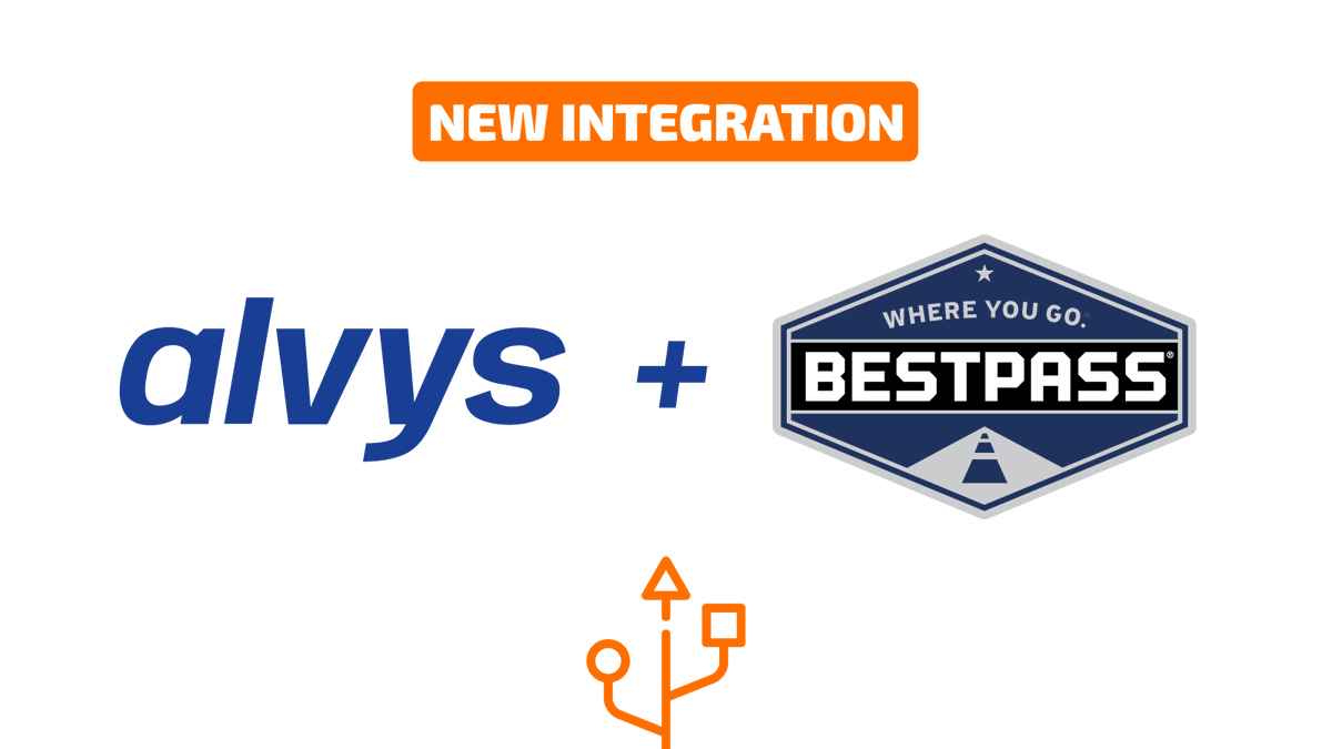 We've added a new integration!

Say goodbye to toll management headaches with Bestpass! As a leader in toll management solutions, Bestpass is dedicated to boosting your efficiency.

We're thrilled to announce that Alvys has added Bestpass to our list of integrations!