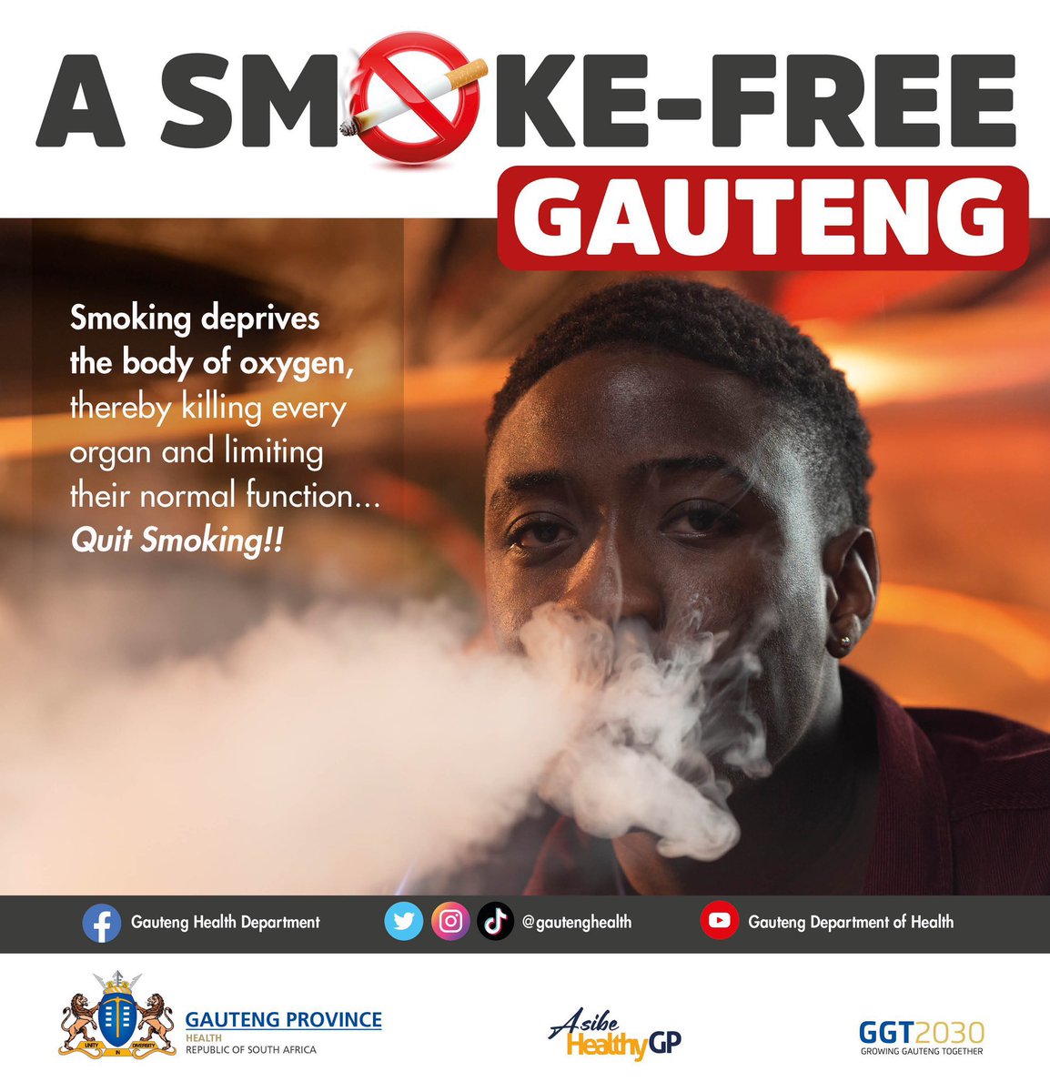 Gauteng Health on Twitter "Noma yini Bozza yami, live a smokefree