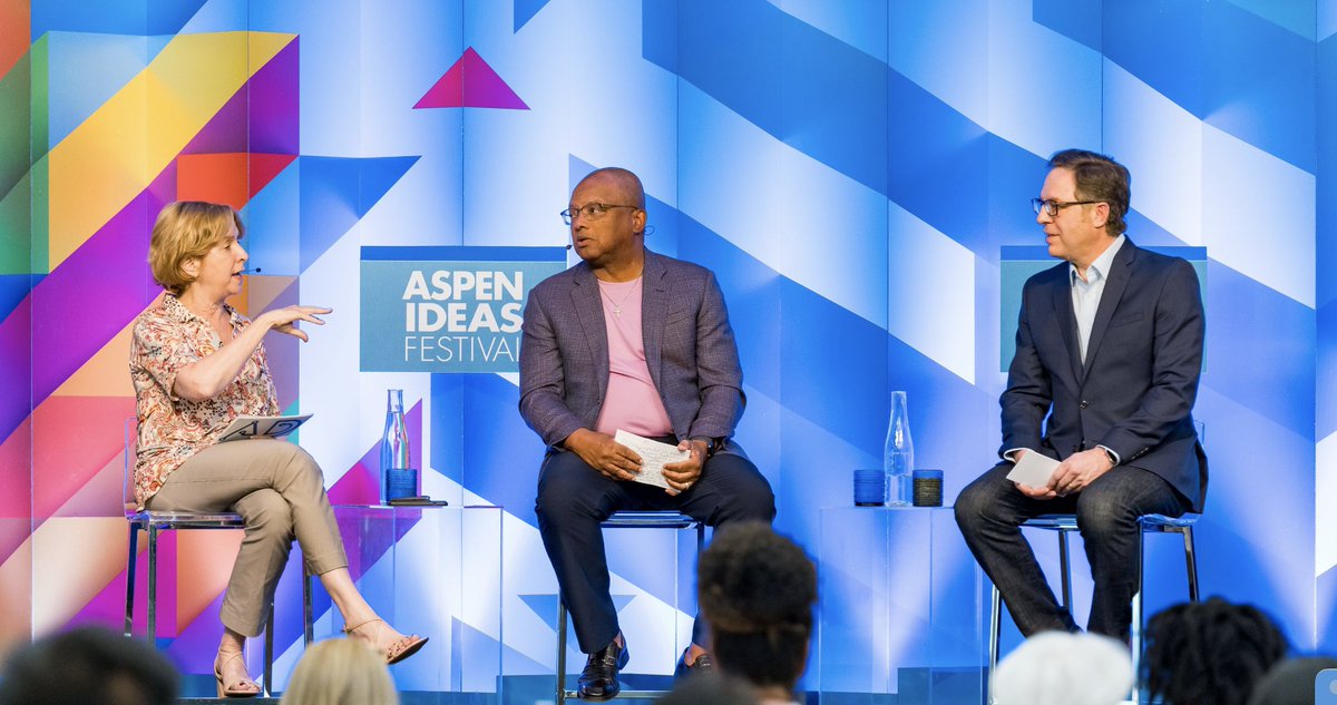 I had the privilege of being onstage @AspenIdeas with @vivian & @DavidsonNTIA to talk about how we’re closing the #DigitalDivide and the empowerment that comes from being connected. Watch here (aspenideas.org/sessions/the-p…) #AspenIdeasFestival #ACP #ProjectUP