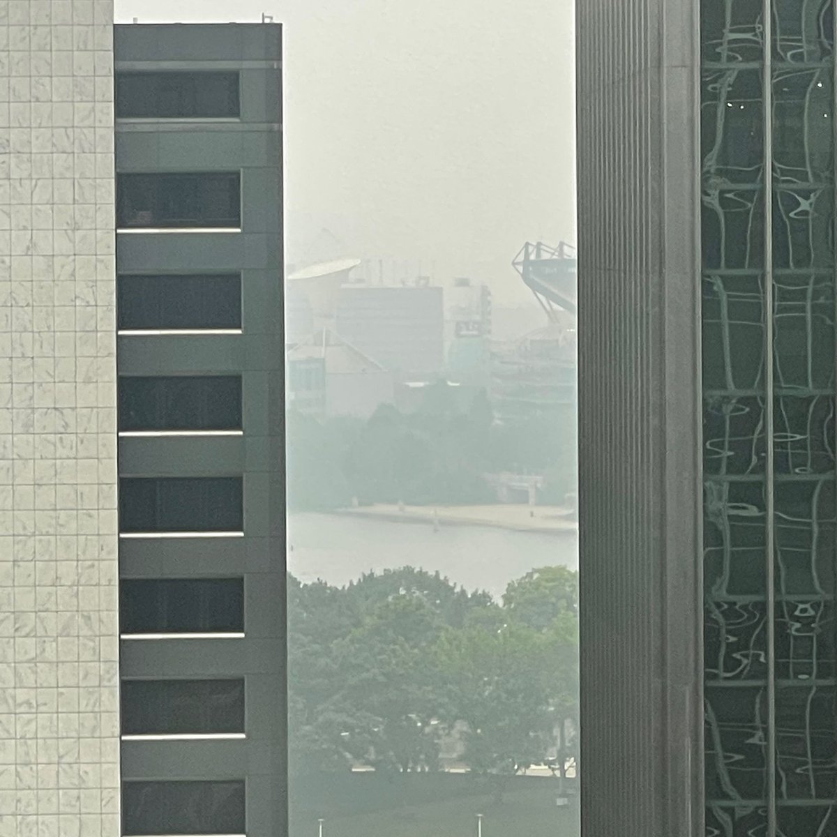 Today is like Pittsburgh every day in the 1940s.