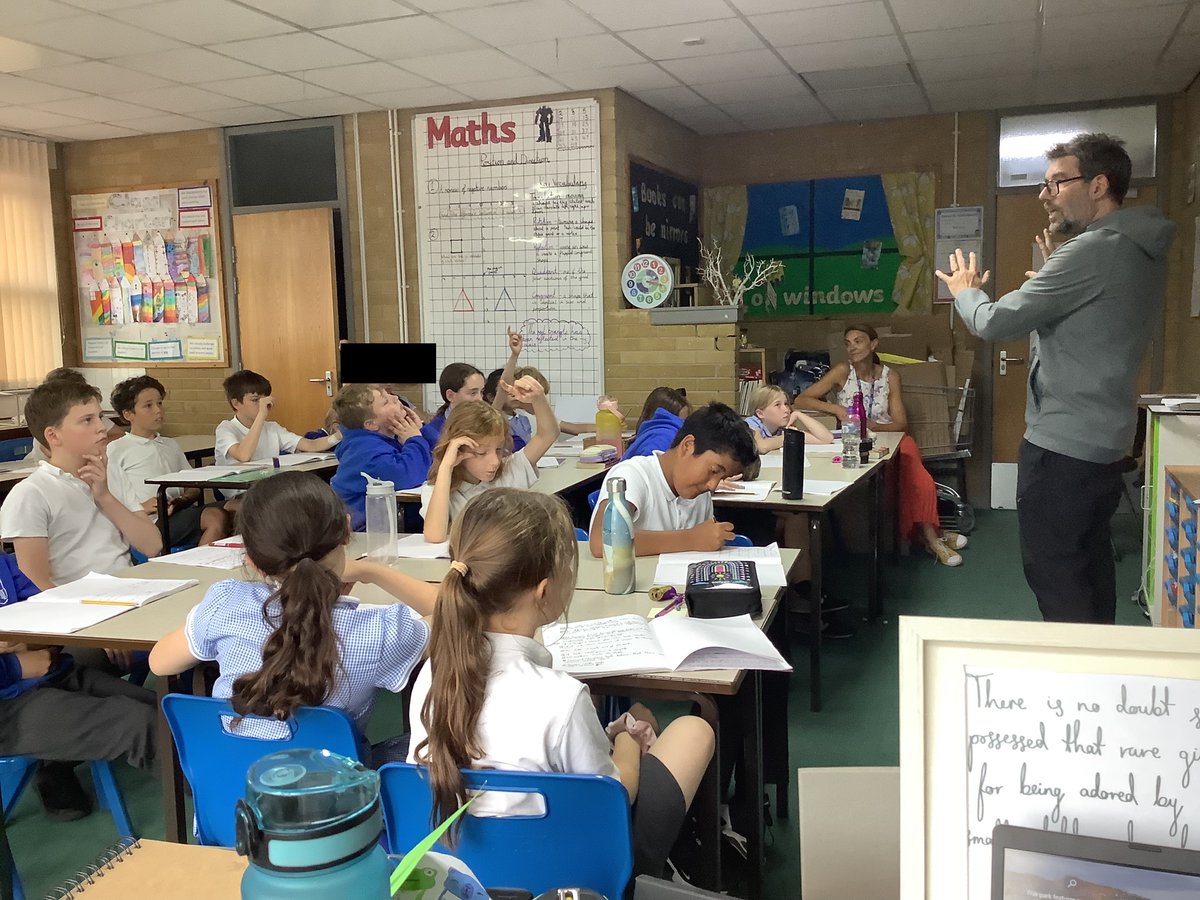st_michaels_ham's tweet photo. Today Y6 had a visit from Ian, who works at Bridge Chapel church in Garston. He taught us a lot about what Christians believe happens when we die, and clarified a few misconceptions around what the Bible actually says, and what comes from an artist's depiction. #SMITHRE https://t.co/tmf3dgWDB2