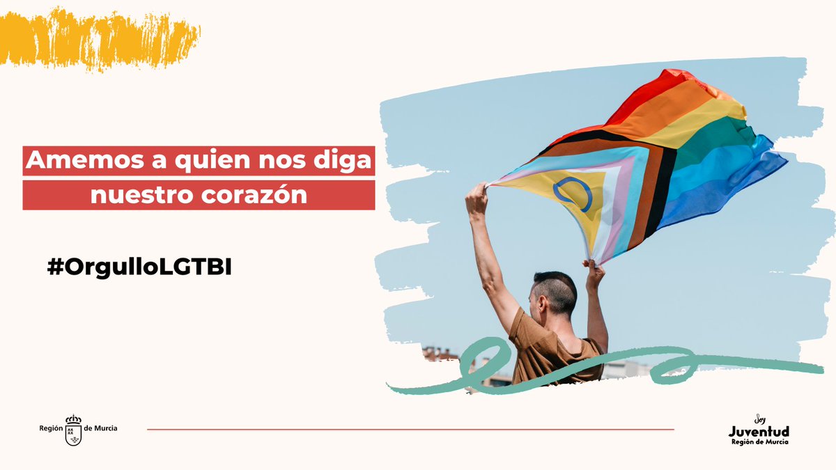 Todxs somos libres para sentir y amar a quien nos diga nuestro corazón, y debemos estar orgullosxs de ello 👩‍❤️‍👩👨‍❤️‍👨

Feliz #DíadelOrgullo ❤️🧡💛💚💙💜

#OrgulloLGTBI 🌈 #Orgullo2023
#mundojoven #redsij