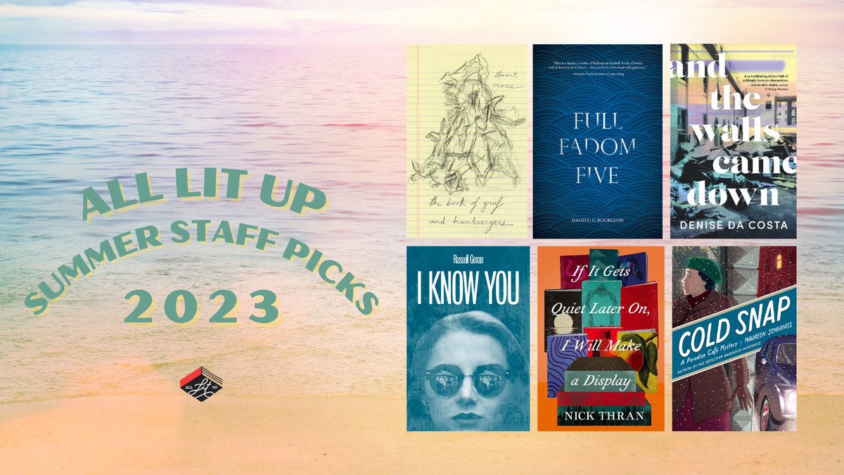 We're gearing up to slow things down this summer: here are the reads that the ALU Team will use to kick off reading season (well, the warm one, anyway):

alllitup.ca/Blog/2023/Summ…