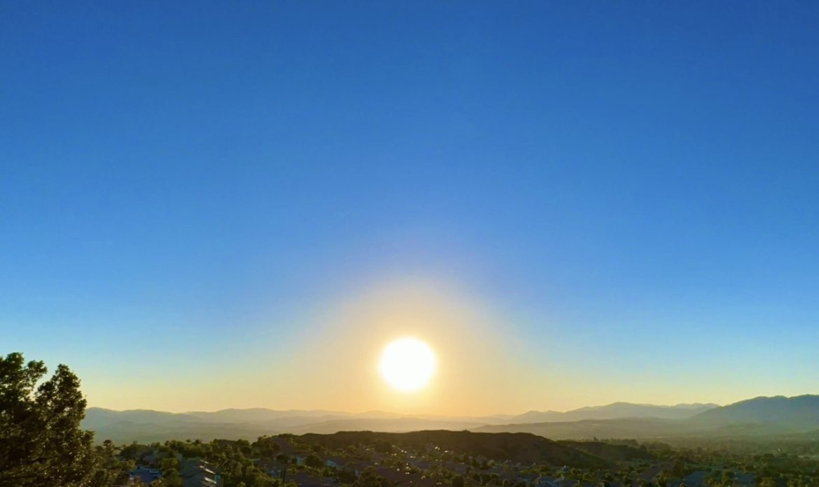 Good Morning From #SoCal!🌞 #WednesdayMorning #Sunrise