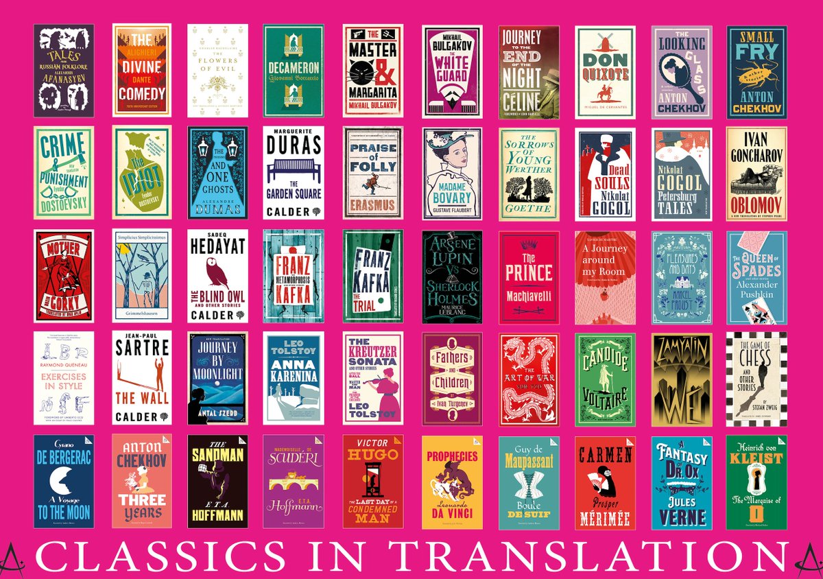 'Translations are an essential part in a healthy, outward- and forward-looking society.' – Alma's publisher
Explore our collections
almabooks.com/alma-classics/
#literature #worldliterature #bookreader #booklovers  #bookworms