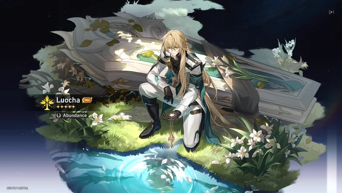 first 10 pulls *flails* luocha is home at 7 pity BLONDIE'S HOME 