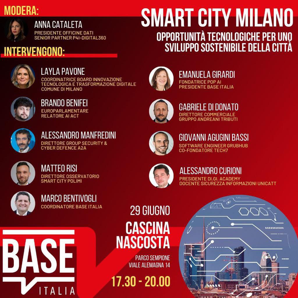 BentivogliMarco's tweet photo. 👉🏼Domani a Milano
ore 17.30
Cascina Nascosta
Viale Alemagna, 14
Parco Sempione
#SmartCityMilano
#BaseMilano #BaseItalia https://t.co/ORg5xxJDeK