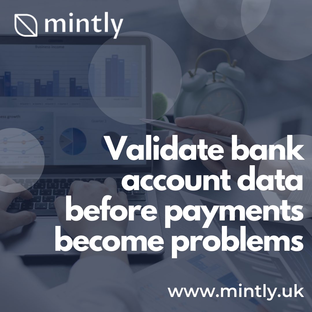 Get started by signing up for a FREE trial #fintech #payments #dataquality #validation #directdebit