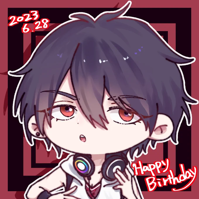 #絵かける #夢追翔生誕祭  お誕生日おめでとうございます