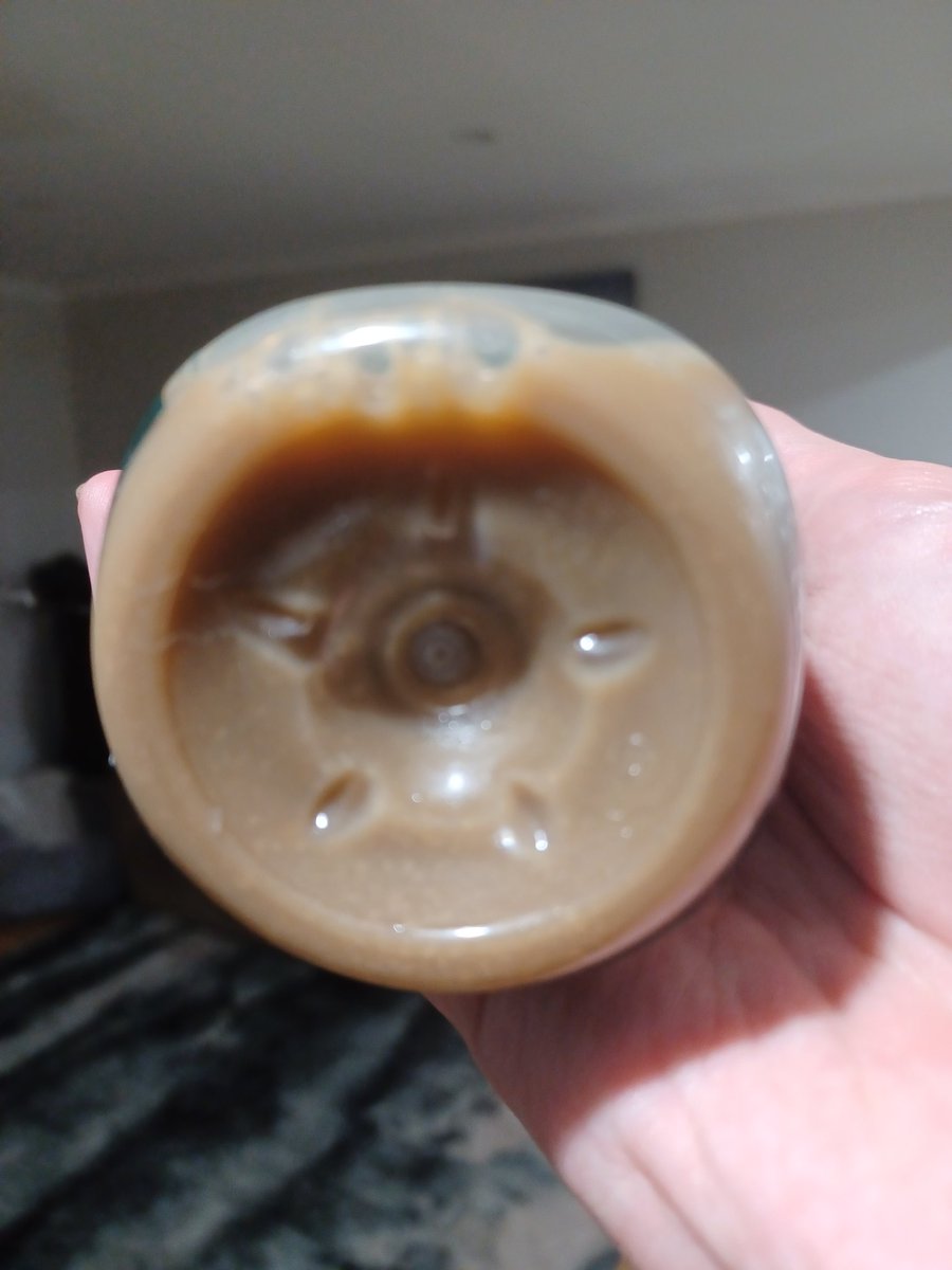 lightnin00's tweet image. Thank you Uber for the chunky milk :)