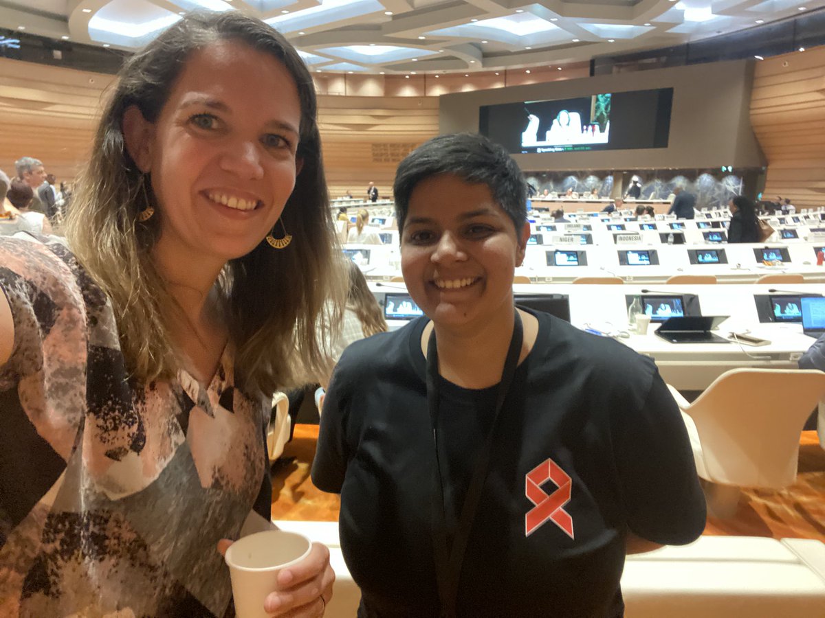 Nadine_Schuepp's tweet photo. “We are battling ignorance as much as we are battling a disease” @ngopcb at today’s @UNAIDS Boards meeting. #PCB52 Learn more here https://t.co/QODN7RwgLN https://t.co/IfYzjKh51t
