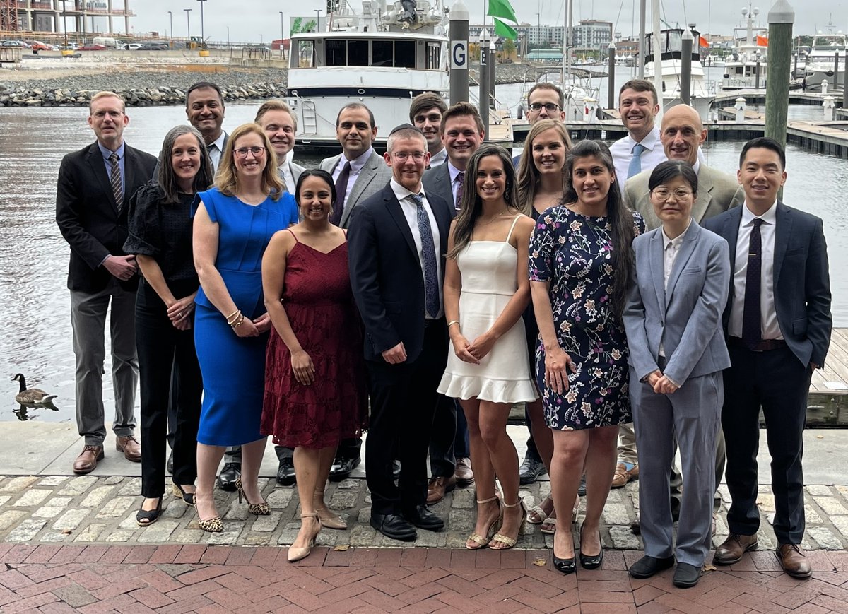UMarylandRadOnc's tweet photo. Celebrating the graduations, outstanding achievements &amp; new careers of #radonc #residents Drs. Gregory Alexander @GSAlexanderMD, Justin Cohen, &amp; Maryam Mashayekhi @MaryMashyekhi, Ari Pollock @ari_pollock &amp; Alexander Van Slyke with families &amp; colleges @cinghiale_eno #Baltimore https://t.co/0GFIedKrzv