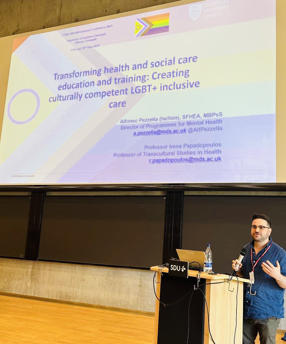 AlfPezzella's tweet image. What a wonderful time I had, seeing old friends, meeting new ones, at the @ETNAtranNursing #ETNA23 conference at the @SyddanskUni in #odense #denmark 🇩🇰