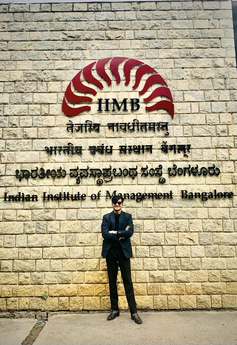 Excited to be part of the electrifying atmosphere at @IIM_Bangalore Fest. Ready to immerse myself in the incredible fusion of innovation, talent, and creativity. Can't wait to witness the extraordinary performances and connect with brilliant minds. #IIMB #KJC #Bengaluru ✨✨