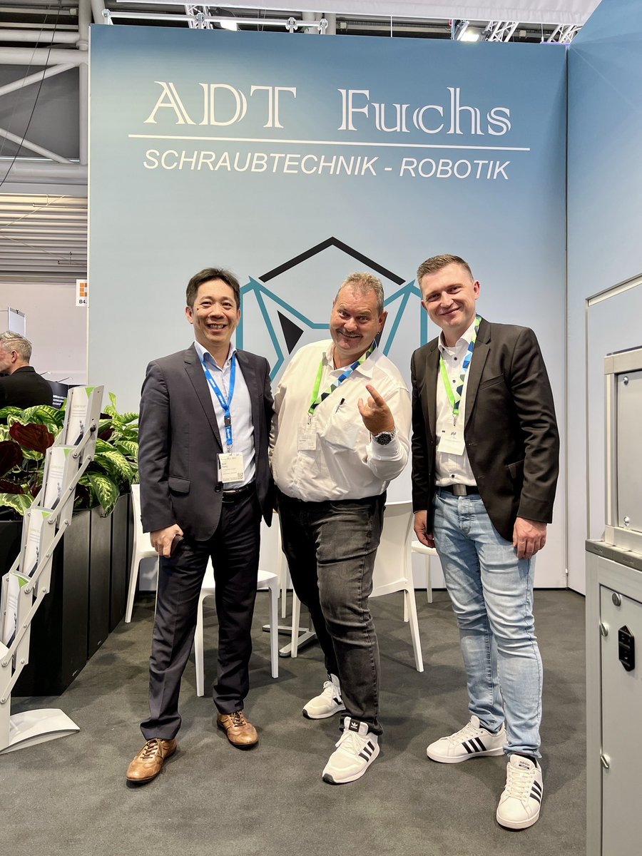 techmanrobot's tweet image. We&apos;re thrilled to invite you to visit our dedicated distributor’s booth - ADT Fuchs at Hall B4, booth 318 for an extraordinary experience exploring the AI cobots! Discover an impressive lineup of cobot applications.
#Automatica2023 #TM #techmanrobot #AI #AICOBOT @automaticafair