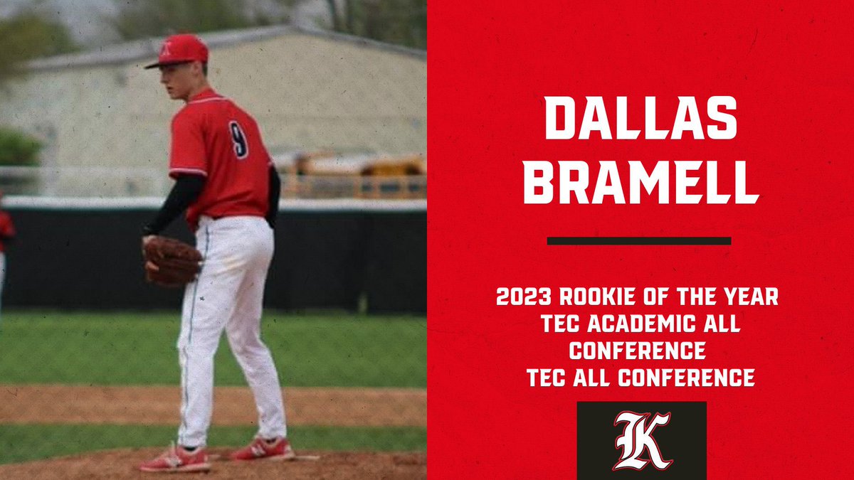 🚨2023 Season Awards - Congratulations 👊Class of 2026 Dallas Bramell (RHP, IF, OF) received Rookie of the Year⚾️TEC Academic All Conference 📚and TEC All Conference🏆 #WeAreKtownBSBL #PantherPride🐾 #AcceptTheChallenge🦅🇺🇸 @CAB_Athletics