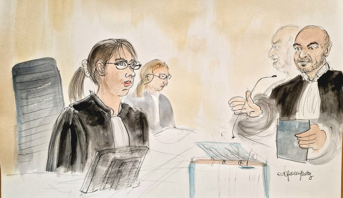 PourqueDe's tweet photo. #Procès #Griveaux #PiotrLavlenski et #AlexandradeTaddeo en robe paillettée sirène au #tribunal #correctionnelle #justice #performance #artist @France2tv @infofrance2 @Francetele @infofrance3 @France3tv https://t.co/rbuQVdaibJ