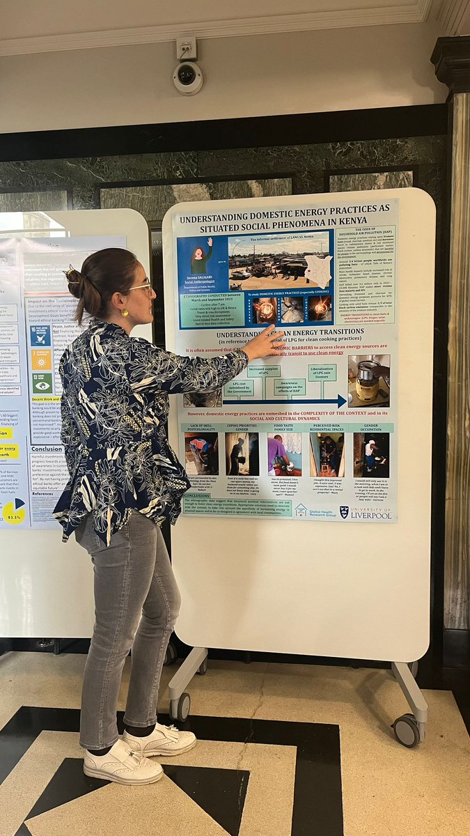 CLEAN-Air(Africa) (@cleanairafrica) on Twitter photo We are pleased that our team member Serena Saligari - <a href="/anthro_serene/">serena_saligari</a> - won the People's Choice Award for the Poster she presented at #EE2023, showcasing how situated understanding #energy practices can inform #cleanenergy transitions 🌟
<a href="/EthicsEnergy/">Centre for Energy Ethics</a> <a href="/LivUniPHPS/">LivUniPHPS</a> <a href="/LivUniIPH/">Institute of Population Health</a> We are pleased that our team member Serena Saligari - <a href="/anthro_serene/">serena_saligari</a> - won the People's Choice Award for the Poster she presented at #EE2023, showcasing how situated understanding #energy practices can inform #cleanenergy transitions 🌟
<a href="/EthicsEnergy/">Centre for Energy Ethics</a> <a href="/LivUniPHPS/">LivUniPHPS</a> <a href="/LivUniIPH/">Institute of Population Health</a>