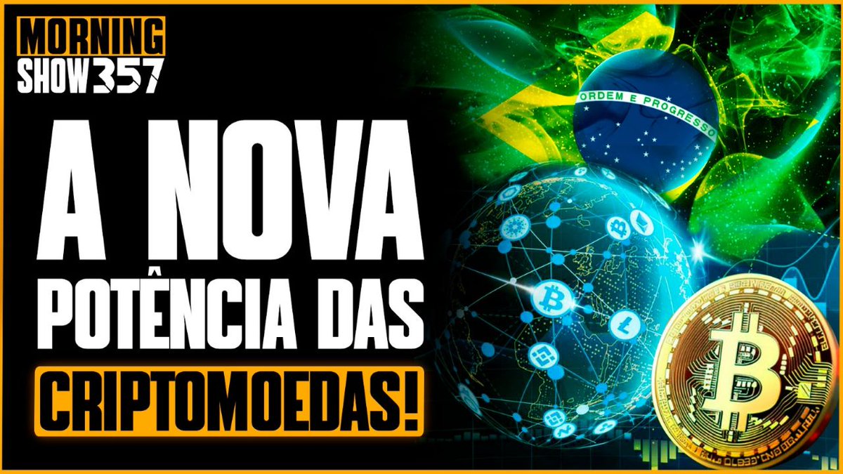 Quer entender por que o Brasil está pronto para se tornar um LÍDER GLOBAL no mercado de criptomoedas?🤑 A gente te conta no Morning Call de hoje, confira 👇: youtube.com/watch?v=4d4ePW…