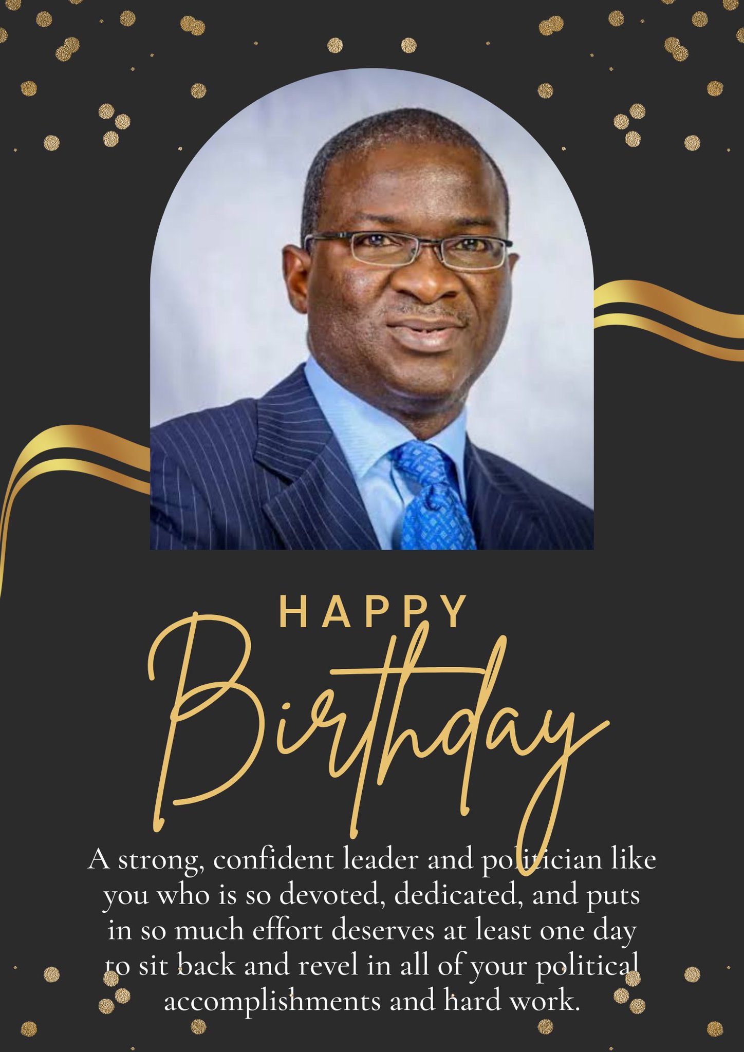 Happy Birthday Mr. Babatunde Fashola (SAN) 