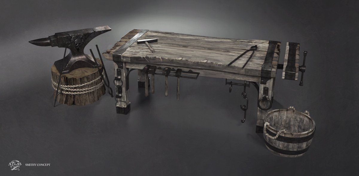 JesusCconcept's tweet photo. Part 1 _ Hey there everyone! Today, I wanted to share with you a glimpse into the concept art that I created a while back for the video game, Atlas.
#conceptart #atlas #sailthealtas #atlasgame #videogames #behindthescenes #conceptartist #gamedevelopment #gamedesign #assets #Props